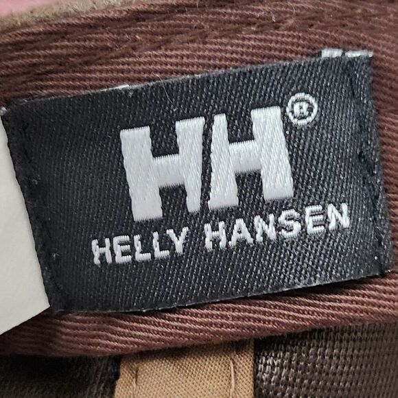 Helly Hansen Hat Adult One Size‎ Brown Casual Baseball Cap Adjustable HH Logo - Picture 5 of 6